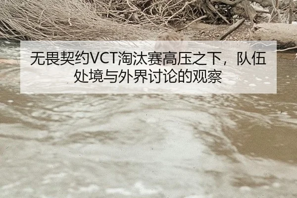 无畏契约VCT淘汰赛高压之下，队伍处境与外界讨论的观察